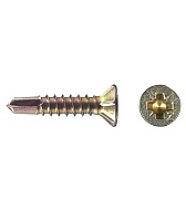 Саморезы оконные 19x3,9 мм с буром желтые (500 шт.) Саморезы оконные 19x3,9 мм с буром желтые (500 шт.)