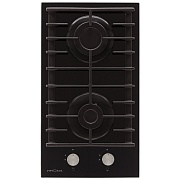 Варочная панель газовая Krona Hagel 30 BL 2 конфорки черная Варочная панель газовая Krona Hagel 30 BL 2 конфорки черная