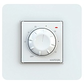 Терморегулятор механический для теплого пола Welrok RTP белый