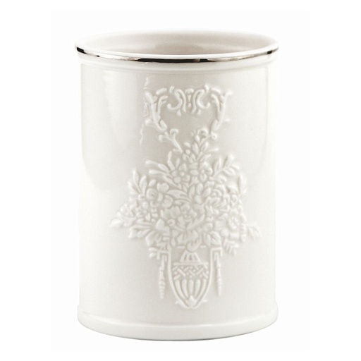 Стакан для ванной WasserKraft Rossel настольный фарфор белый (K-5728)