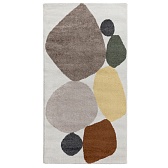 Ковер 0,8х1,5 м прямоугольный Miramar J0351 kemik-mokka