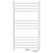 Полотенцесушитель электрический Indigo Attic Romb 1000х530 мм 120 Вт с терморегулятором белый