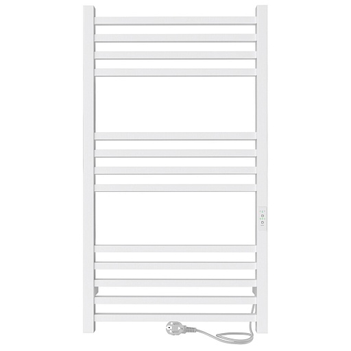 Полотенцесушитель электрический Indigo Attic Romb 1000х530 мм 120 Вт с терморегулятором белый