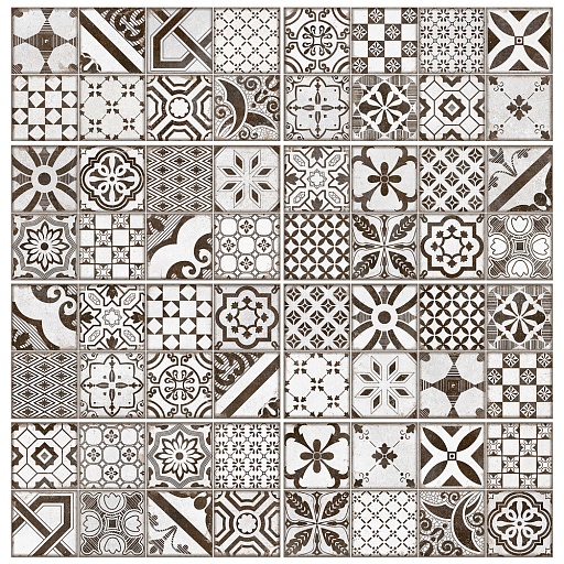 Плитка облицовочная Alma Ceramica Boho многоцветная 500x249x8 мм (9 шт.=1,121 кв.м)