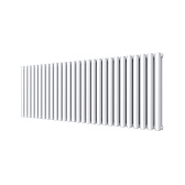 Радиатор стальной трубчатый КЗТО Гармония А 40 534х1401 мм 1/2 28 секций универсальное подключение белый Радиатор стальной трубчатый КЗТО Гармония А 40 534х1401 мм 1/2 28 секций универсальное подключение белый