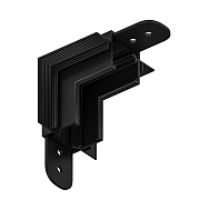 Коннектор для однофазного шинопровода угловой Arte Lamp Optima черный (A731706)