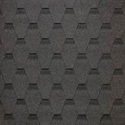 /Гибкая черепица Docke PIE EURASIA/ ШЕСТИГРАННИК/ Серый