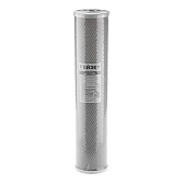 Картридж фильтра Гейзер Карбон-блок CBC 10 для холодной и горячей воды предфильтр угольный 20 мкм 20BB