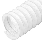 Воздуховод гибкий гофрированный армированный Era полимерный d100 мм 6 м