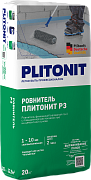 Наливной пол Plitonit P3 финишный самовыравнивающийся 20 кг
