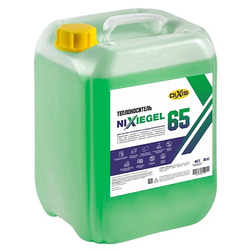 Теплоноситель Nixiegel DIXIS -65 °С 20 кг на основе этиленгликоля Теплоноситель Nixiegel DIXIS -65 °С 20 кг на основе этиленгликоля