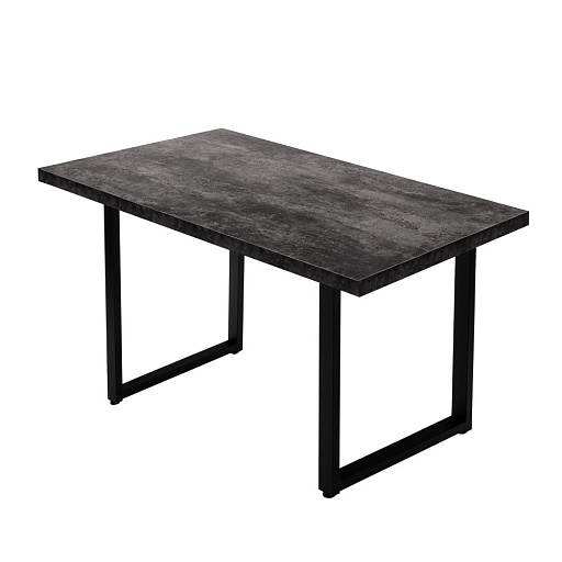 Стол кухонный прямоугольный 1,2х0,8 м бетон темный 9632 (53853)