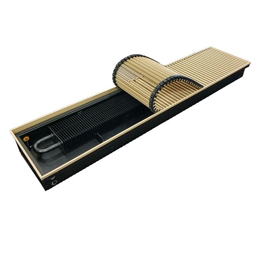 Конвектор внутрипольный Gekon Eco с 1 теплообменником 1400х230х80 мм боковое подключение Конвектор внутрипольный Gekon Eco с 1 теплообменником 1400х230х80 мм боковое подключение