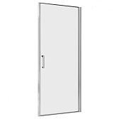 Душевая дверь Abber стекло прозрачное 90х195 см профиль хром 6 мм распашная (AG04090)