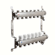 Коллекторная группа Sanext 1 ВР(г) х 6 выходов 3/4 НР(ш) ЕК х 1 ВР(г)