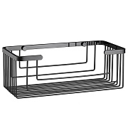 Полка для ванной WasserKraft Elbe K-7200 275х10х133 мм металл черная (K-711PB) Полка для ванной WasserKraft Elbe K-7200 275х10х133 мм металл черная (K-711PB)