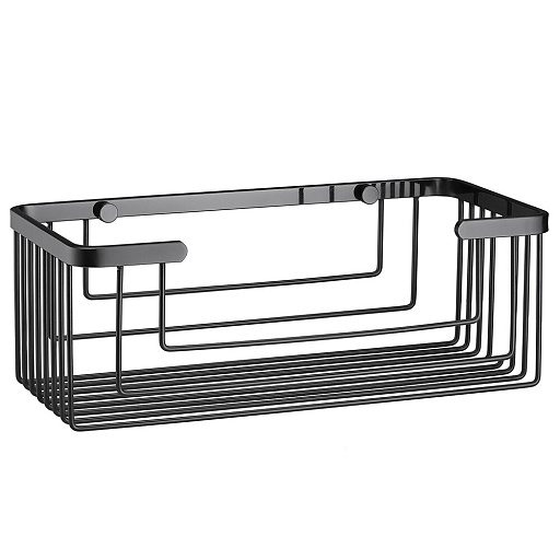 Полка для ванной WasserKraft Elbe K-7200 275х10х133 мм металл черная (K-711PB) Полка для ванной WasserKraft Elbe K-7200 275х10х133 мм металл черная (K-711PB)