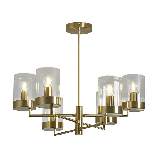 Люстра подвесная Freya Clip E14 240 Вт 18 кв.м (FR5426PL-06BS)