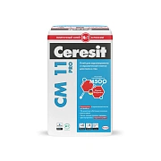 Клей для плитки и керамогранита Ceresit CM 11 PRO 25 кг