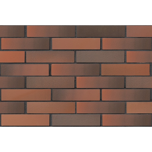 Кирпич облицовочный пустотелый красный флешинг утолщенная стенка М150/175 250х120х65 мм 1NF ЛСР (РКЗ)