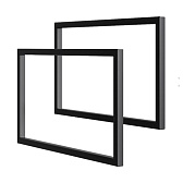 Кронштейн для столешницы 45х30х2 см черный АСБ-Мебель (30320) (2 шт.) Кронштейн для столешницы 45х30х2 см черный АСБ-Мебель (30320) (2 шт.)