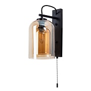 Бра Arte Lamp Paio Е14 60 Вт 220 В черное IP20 (A7015AP-1BK)