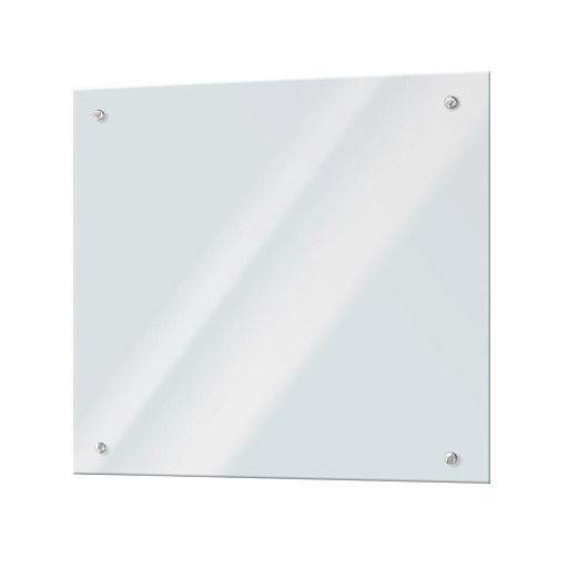 Панель стеновая закаленное стекло для кухни 600х600х4 мм прозрачная