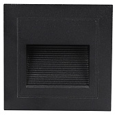 Подсветка для лестниц встраиваемая светодиодная черная 5 Вт 4200К IP65 Arte Lamp Piazza (A7325IN-1BK)