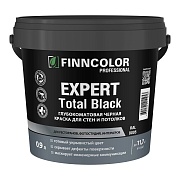 Краска интерьерная Finncolor Expert Total Black черная 0,9 л Краска интерьерная Finncolor Expert Total Black черная 0,9 л