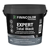 Краска интерьерная Finncolor Expert Total Black черная 0,9 л Краска интерьерная Finncolor Expert Total Black черная 0,9 л