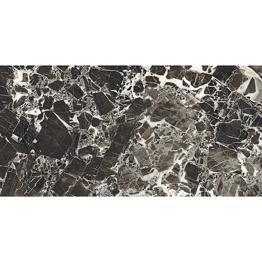 Керамогранит Керамин Нуар черно-белый 1200х600х10 мм (2 шт.=1,44 кв.м)
