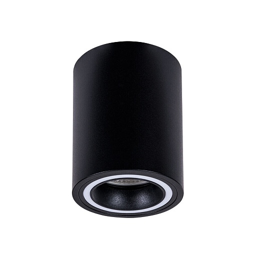 Светильник потолочный Arte Lamp Imai GU10 15 Вт 1 кв.м черный IP20 (A2267PL-1BK)