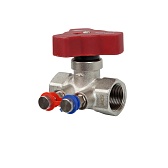 Клапан балансировочный ручной Sanext STP H 1 ВР(г) х 1 ВР(г) 16 бар (6533)