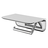 Держатель для туалетной бумаги AM.PM Sensation с полкой металл хром (A30341500) Держатель для туалетной бумаги AM.PM Sensation с полкой металл хром (A30341500)