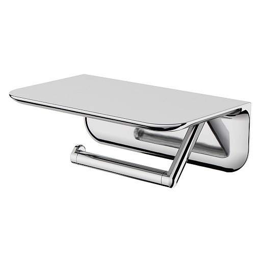 Держатель для туалетной бумаги AM.PM Sensation с полкой металл хром (A30341500) Держатель для туалетной бумаги AM.PM Sensation с полкой металл хром (A30341500)