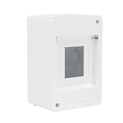 Щит распределительный навесной DKC Frame ЩРН-П пластиковый IP40 140,3х93,8х86,2 мм 4 модуля Щит распределительный навесной DKC Frame ЩРН-П пластиковый IP40 140,3х93,8х86,2 мм 4 модуля