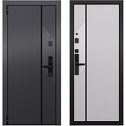 Дверь входная Torex Талса Смарт левая оскуро - бьянко 950х2050 мм с электронным замком