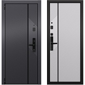 Дверь входная Torex Талса Смарт левая оскуро - бьянко 950х2050 мм с электронным замком
