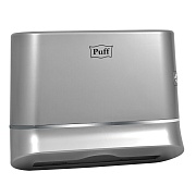 Диспенсер Puff для бумажных полотенец пластик хром (5135S)