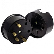 Комплект для подключения электроплит PROxima открытая установка с заземлением 3P+PE IP20 черный (AS-380-O-04) Комплект для подключения электроплит PROxima открытая установка с заземлением 3P+PE IP20 черный (AS-380-O-04)