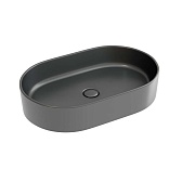 Раковина Ceramicanova Element 61 см накладная темный антрацит (CN6048MDH) Раковина Ceramicanova Element 61 см накладная темный антрацит (CN6048MDH)