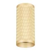 Светильник накладной Maytoni Focus Design GU10 50 Вт 5 кв.м золото IP20 (C036CL-01G)