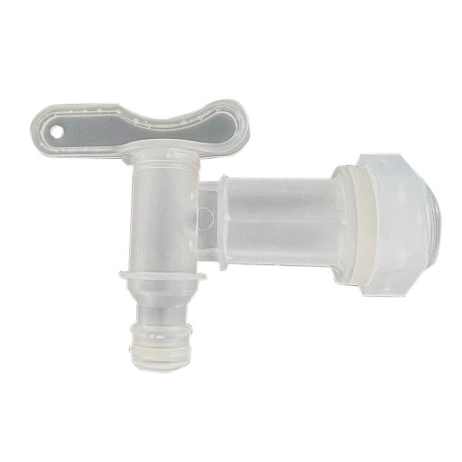 Кран садовый 3/4 для бочки Профитт пластиковый быстросъемный (177318)