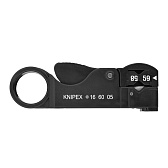 Инструмент электротехнический Knipex (KN-166005SB) для снятия изоляции с коаксиального кабеля Инструмент электротехнический Knipex (KN-166005SB) для снятия изоляции с коаксиального кабеля