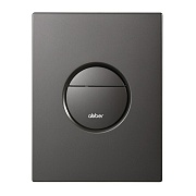 Клавиша смыва для инсталляций Abber пневматическая никель (AC0126NG)