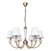 Люстра потолочная Arte Lamp Gracie E14 240 Вт 15 кв.м (A7301LM-6PB)