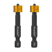 Бита Rage by Vira (554133) PH2 магнитная 50 мм c ограничителем (2 шт.)