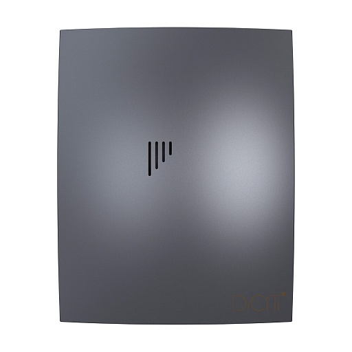 Вентилятор осевой DiCiTi Breeze 5C dark gray metal с обратным клапаном 237х190 мм d125 мм серый Вентилятор осевой DiCiTi Breeze 5C dark gray metal с обратным клапаном 237х190 мм d125 мм серый