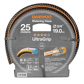 Шланг поливочный 3/4 25 м шестислойный Daewoo UltraGrip Plus ПВХ (DWH 5134) Шланг поливочный 3/4 25 м шестислойный Daewoo UltraGrip Plus ПВХ (DWH 5134)