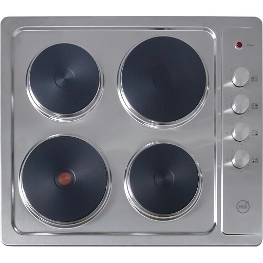 Варочная панель электрическая MBS PE-610 4 конфорки сталь